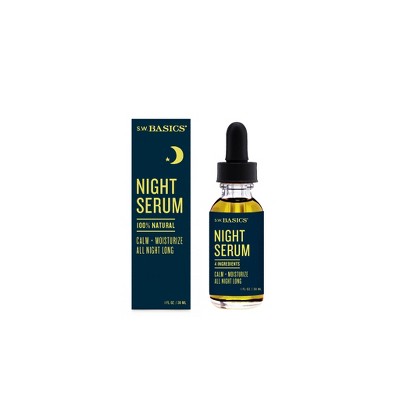 S.W. Basics Calm & Moisturize Night Serum - 1 fl oz