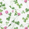 Martha Stewart Clover Meadow Placemat Set 4-Pack, St. Patrick's Day, White/Green, 13"x17.5" - 3 of 4