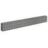 VidaXL Gabion Raised Bed Galvanized Steel 177.2 inches x11.8 inches x23.6 inches - 3 of 4