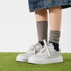 Anna-Kaci Women's Ribbed Crew Socks 3-Pack Soft Cotton Knit Breathable Casual Everyday Fit - 3 of 4