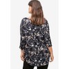 ellos Plus Size Inverted Front Pleat Tunic - 3 of 4