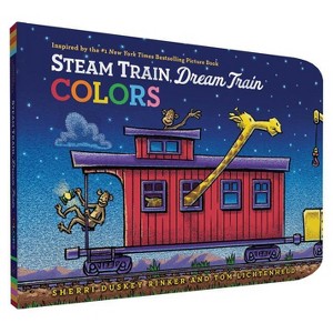 Steam Train, Dream Train Colors - (Goodnight, Goodnight, Construc) by  Sherri Duskey Rinker (Board Book) - 1 of 1