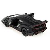 KiNSMART Lamborghini Veneno 1:36 Scale 5 Inch Die Cast Metal Model Toy Super Car (Black (Matt)) - 2 of 4