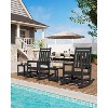 Adirondack Outdoor Side Table 18 x 15 in, HDPE 2-Tier Patio Side Tables for Outside, All-Weather End Table for Patio Pool Deck Indoor Backyard - 3 of 4
