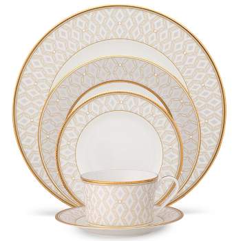 Noritake Noble Pearl 5-Piece Place Setting
