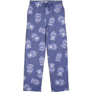 South Park Towelie Men's Blue Sleep Pajama Pants - 1 of 2