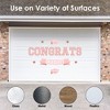 Big Dot of Happiness Rose Gold Graduation Party Photo Backdrop - Wall Decals - 2 of 4