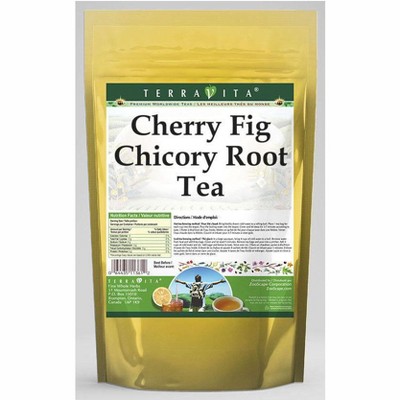 TerraVita Cherry Fig Chicory Root Tea (50 tea bags, ZIN: 560267, 1-Pack)