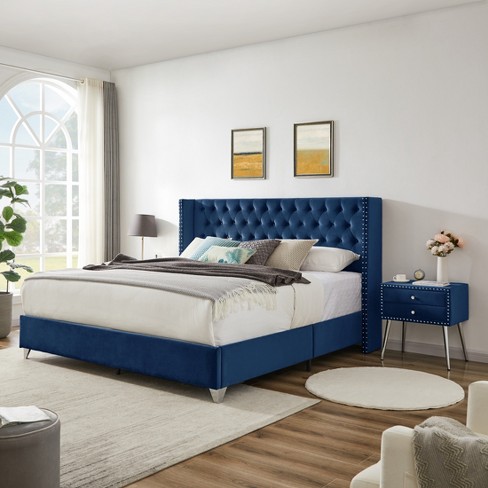 Target tufted bed online