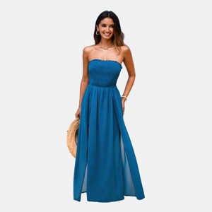 Women's Ocean Escape Blue Romper - Cupshe - 1 of 4
