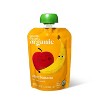 Organic Applesauce Pouches - Apple Banana - 4ct - Good & Gather™ - image 2 of 4