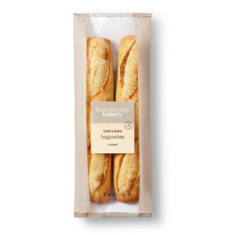 Take And Bake Baguettes - 14oz/2ct - Favorite Day&#8482;, 1 of 5
