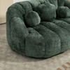 NicBex Couches for Living Room Modern Bean Bag Sofa Chenille Upholstered Comfort Lounger High Back Couch for Apartment - 4 of 4