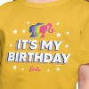 Girls' - Barbie - It's My Birthday Short Sleeve Graphic T-Shirt - 2 of 4