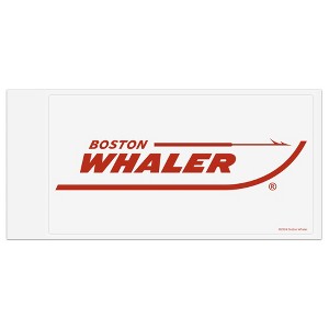 Boston Whaler Red Logo Automotive Bumper Sticker - 1 of 4