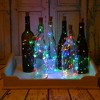 LumaBase Battery-Operated Cork with Fairy String Lights, Multicolor - Set of 6 - 3 of 4