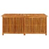 vidaXL Patio Storage Box 68.9"x31.5"x29.5" Solid Acacia Wood - 4 of 4