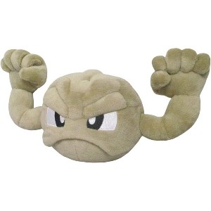 Pokemon Sanei All Star Collection 6 Inch Plush - Geodude PP137 - 1 of 2