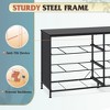 6-Drawer Wide Fabric Dresser and TV Stand, Large Storage Tower Unit with Fabric Bins for Bedroom, Closet, Hallway - 4 of 4