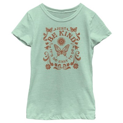 Girl's Lost Gods Just Be Kind T-shirt : Target