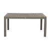 Lucca 7pc Dining Set with Cushions: Weather-Resistant Polypropylene, UV Protection - DUKAP - 4 of 4