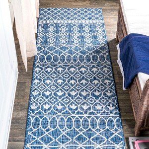 Kafel  Bohemian Indoor/Outdoor Area Rug  - JONATHAN Y - 1 of 4
