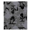 Cartoon Network's Billy And Mandy Death Arrives Silk Touch Throw Blanket - 3 of 4