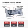 Yakima OverHaul Short Versatile Powder Coated Aluminum Molle Side Panel with Universal Grid and Slot Pattern for OverHaul HD, Silver - 2 of 4
