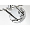 Elegant Lighting Jaelynn 3 light Brass and Clear Bath Sconce - 4 of 4