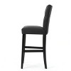 GDFStudio Hazel Contemporary Upholstered Tufted 30 Inch Barstools (Set of 2) - 4 of 4