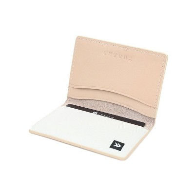 Women's Essential Trifold Wallet in Beige Or Khaki