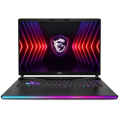 MSI Raider GE68HX 16” 240Hz QHD+ Gaming Laptop: Intel Core i9-13950HX, NVIDIA Geforce RTX 4070, 32GB DDR5, 1TB NVMe SSD, Win 11 Home: Black 13VG-068US