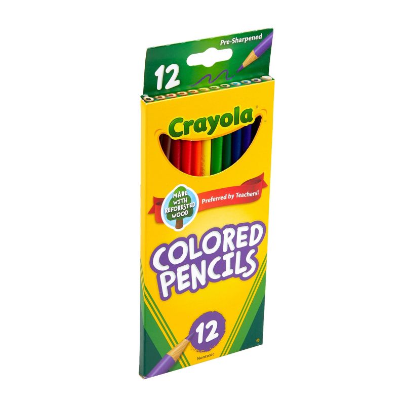 Crayola 12ct Kids Pre-Sharpened Colored Pencils, 4 of 13