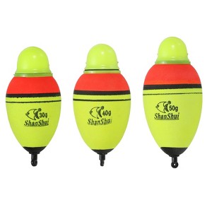 Unique Bargains EVA Fishing Slip Bobber Set for Saltwater Freshwater Fishing - 1 of 4
