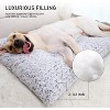 Washable Dog Bed Deluxe Plush Dog Crate Beds Comfy Kennel Pad Anti-Slip Pet Sleeping Mat for Large, Jumbo, Medium, Small Dogs Breeds - 3 of 4