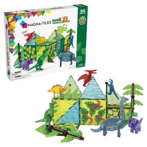 Magna-Tiles Dino World XL (50-Piece) – Child's Play