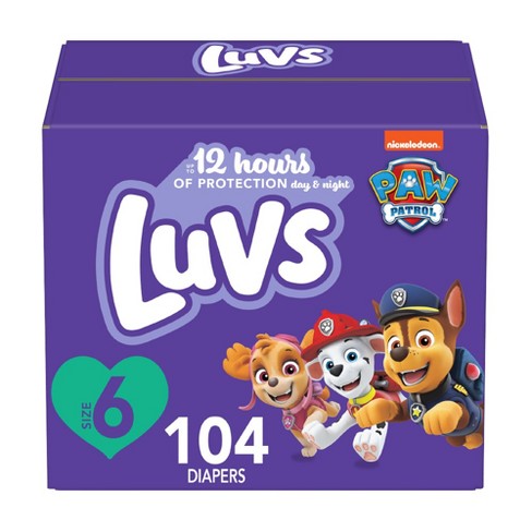 Luvs ultra leakguards diapers best sale size 6