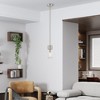 Livex Lighting Quincy 1 - Light Pendant in  Brushed Nickel - 3 of 4