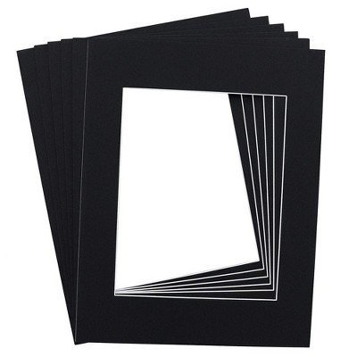  Genie Crafts 15-Pack Black 11 x 14 Inch Picture Matted Frames Boards Picture Frames for 8x10 Photos 