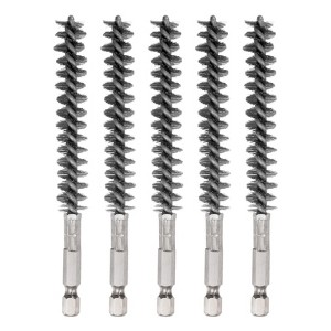 Unique Bargains Stainless Steel Cleaning Tools and Accessories Durable 1/4 Inch Hex Bore Brushes - 1 of 4