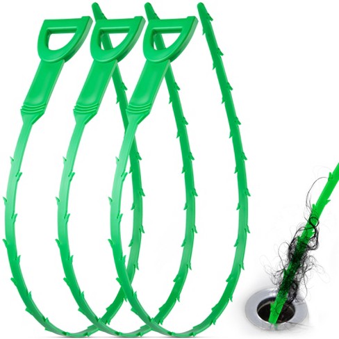 Hair Anti-clog Tool Starter Kit Flexible Drain Snake Clog Wand 