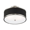 Livex Lighting Park Ridge 2 - Light Semi-Flush Mount in  Brushed Nickel - 4 of 4