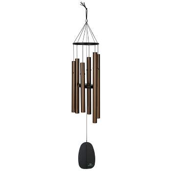 Woodstock Wind Chimes Signature Collection, Bells of Paradise, 32'' Black Wind Chime BPMBR