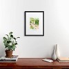  Deny Designs Sabina Fenn Illustration Garden Picnic Black Framed Art Print - 2 of 4