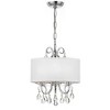 Crystorama Lighting Othello 3 - Light Chandelier in  Polished Chrome - 4 of 4
