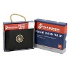 Officially Licensed "US Marine Corps" Medallion Genuine Leather Classic Handmade Wallet - Bifold Black - 4 of 4