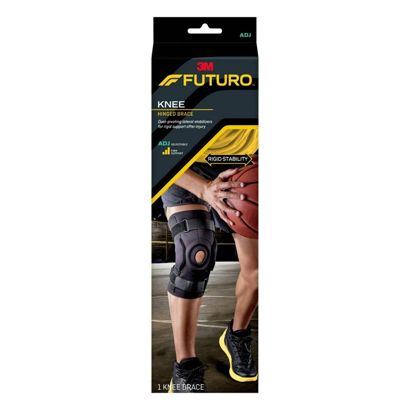 FUTURO Hinged Knee Brace, Adjustable Knee Support for Sport - 1pk, 1 of 11
