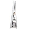 CAVINAS Mirror Jewelry Cabinet Full Length Mirror 360° Swivel Jewelry Cabinet Jewelry Armoire Organizer with Mirror - 4 of 4