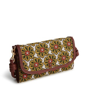 Vera Bradley Women's Outlet Oxford Canvas Wildwood Wallet Crossbody Bag - 1 of 4