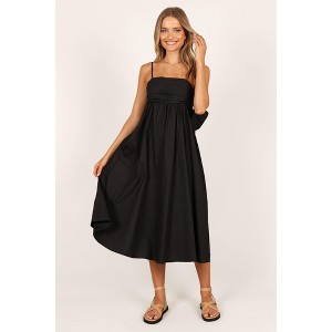 Petal and Pup Womens Alice Bow Back Midi Dress - 1 of 4